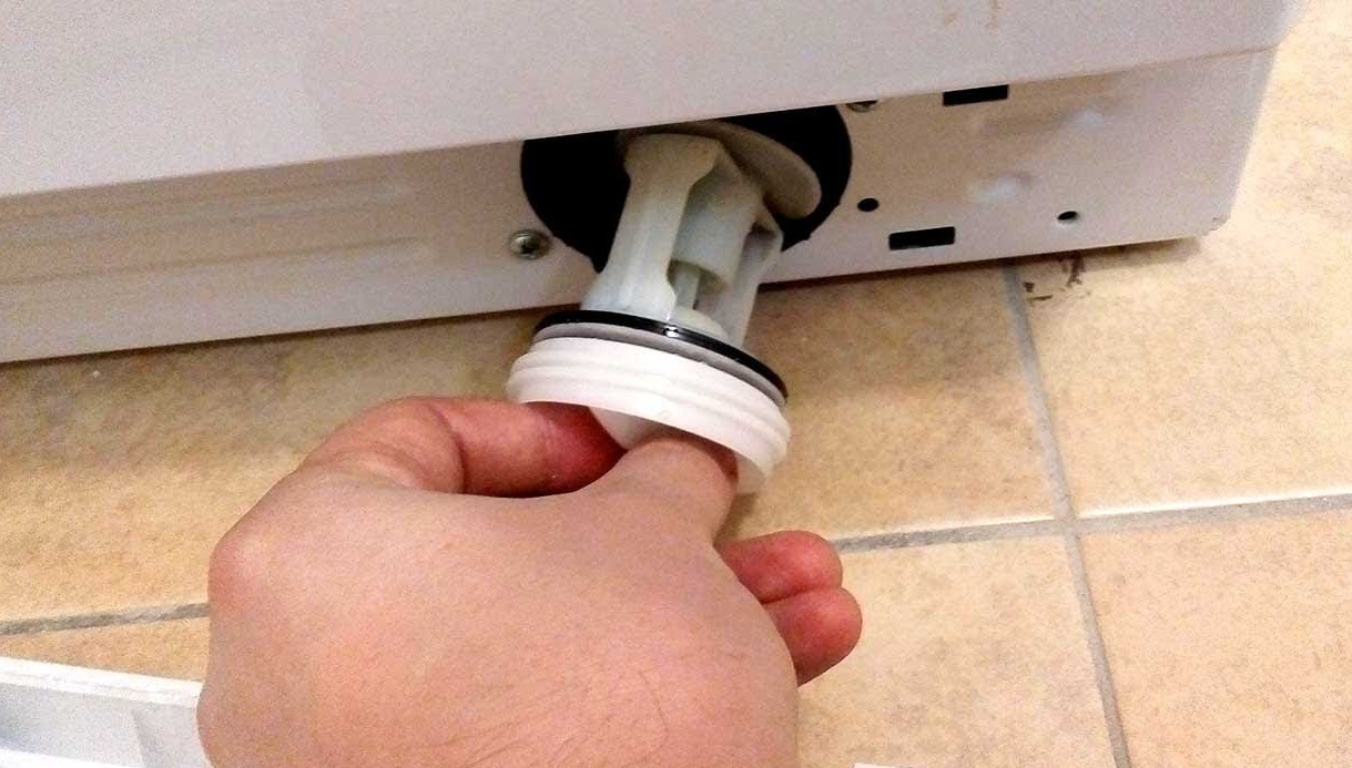 Очистка сливного фильтра в стиральной машине