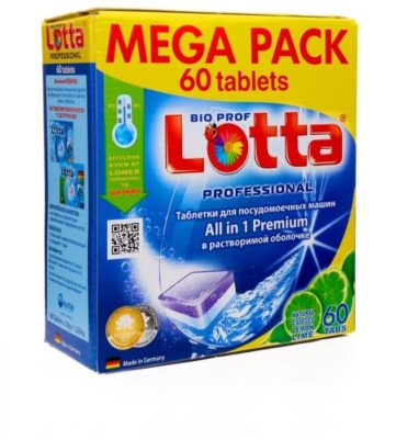 Lotta All in 1 растворимая таблетка (лимон)