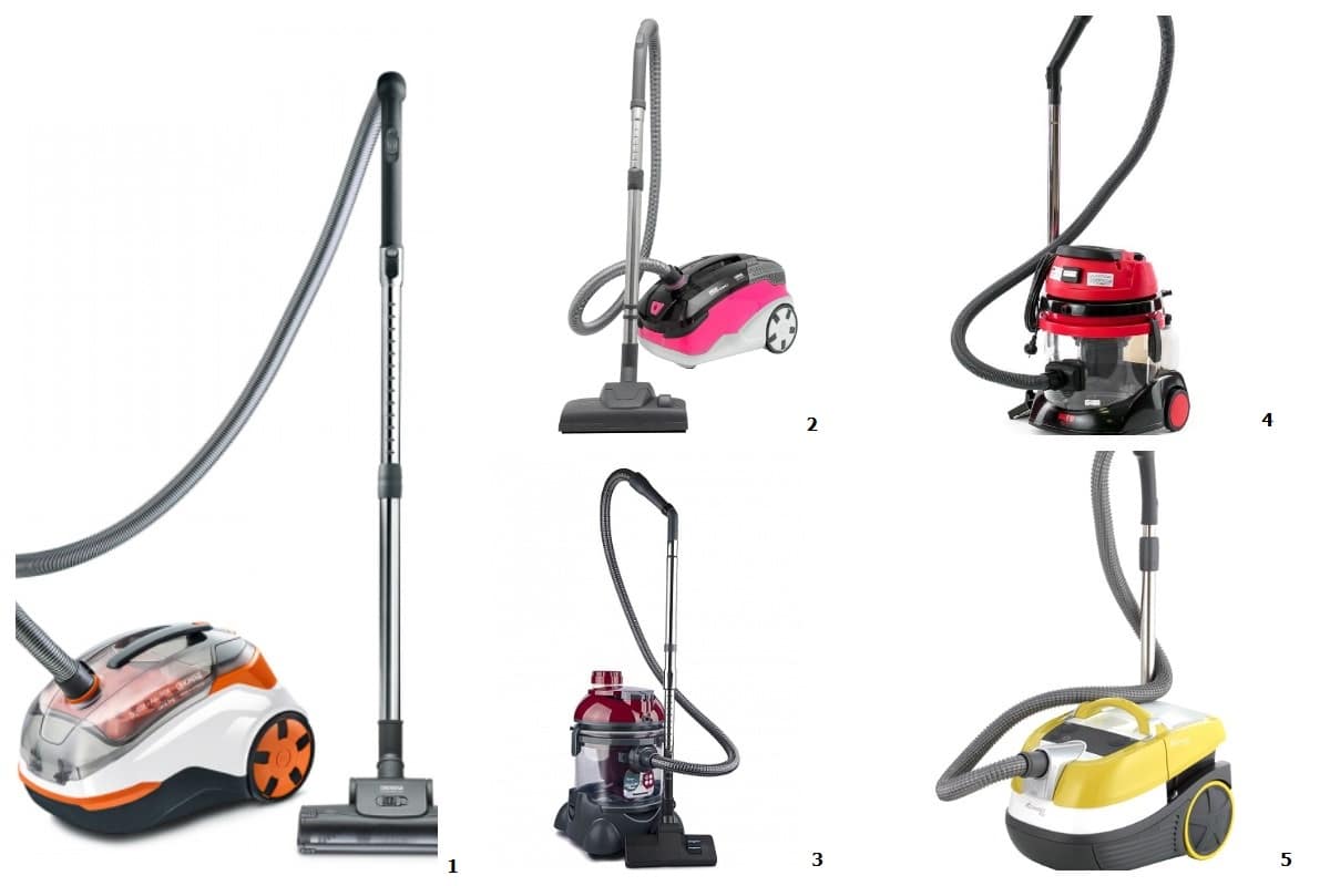 Классификация пылесосов сепараторов