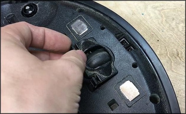 Очистка переднего колеса