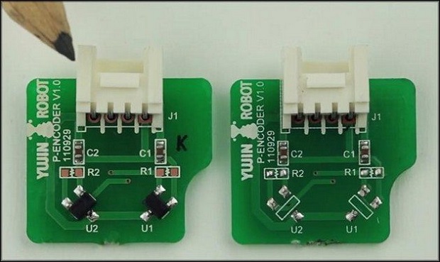 Отличие исправной платы от неисправной