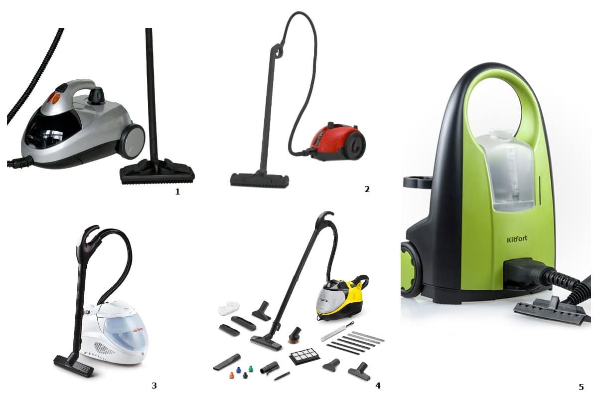 Рейтинг парового пылесоса