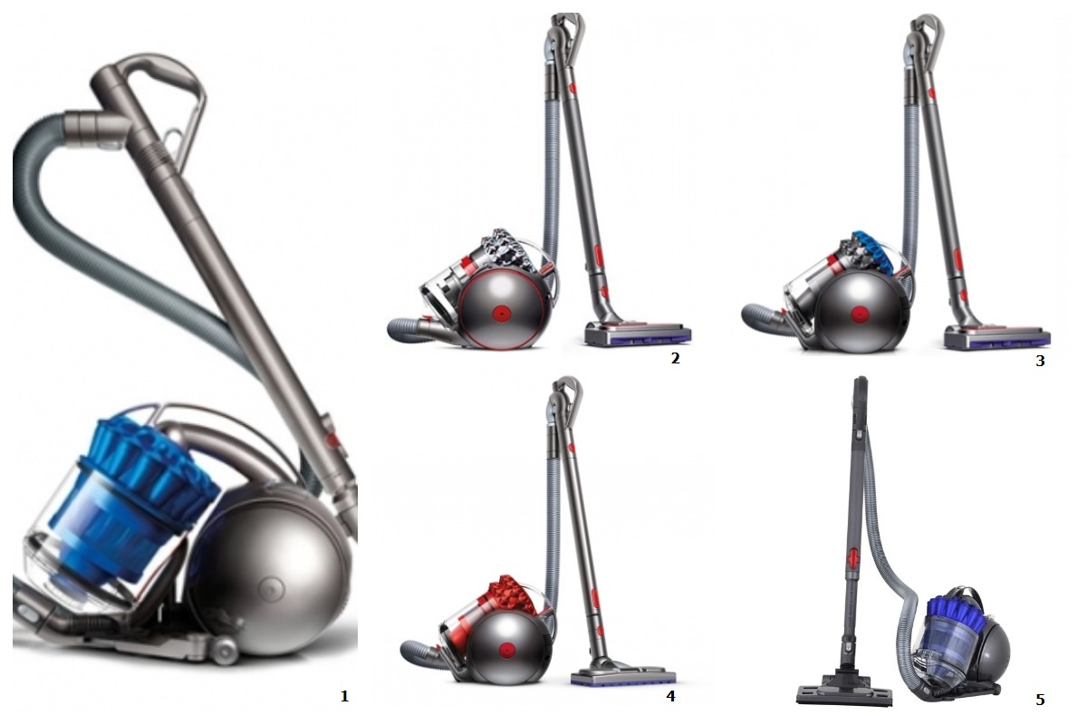 Модели пылесосов Dyson