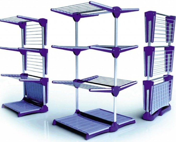 (+75 фото) Сушилки на балконе: разнообразие