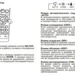 Обзор кондиционеров HEC, коды ошибок и инструкции для панели управления