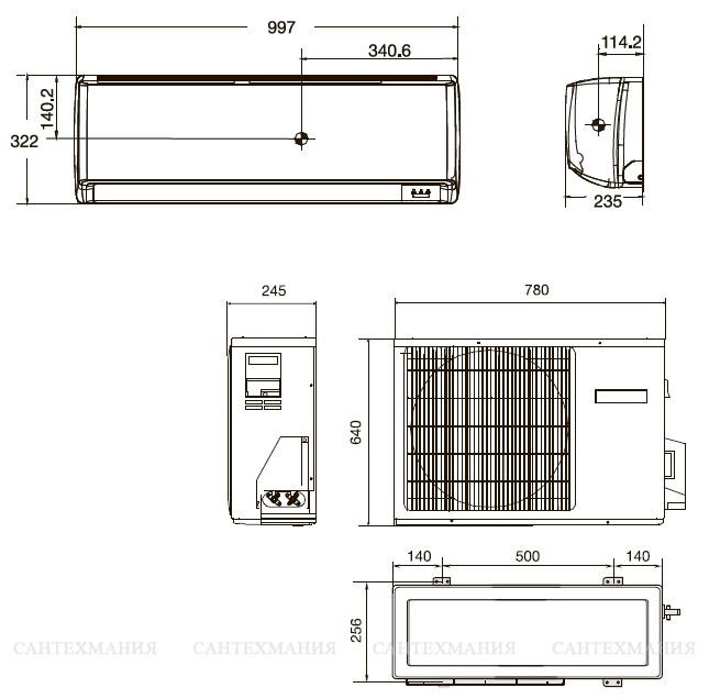 Правила монтажа сплит-системы: инструкция по установке от конструкции до последней гайки