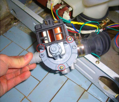 Насос для стиральной машины