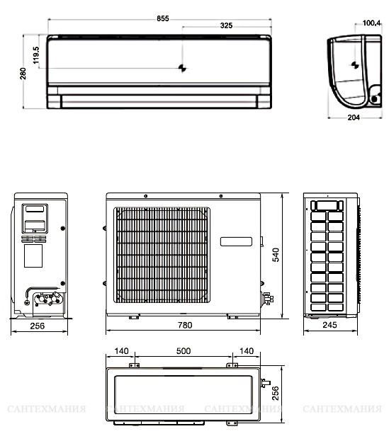 Как правильно установить кондиционер в квартире и комнате
