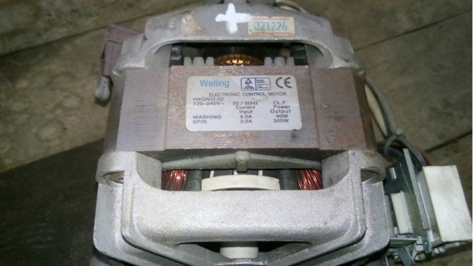 характеристика двигателя щетки