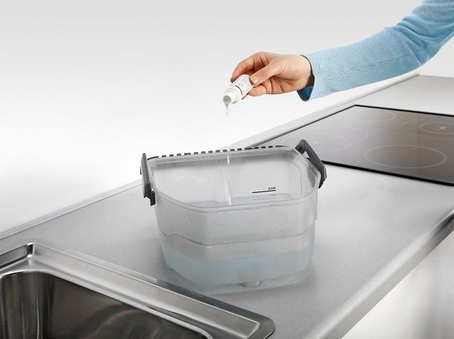 Использование пеногасителя