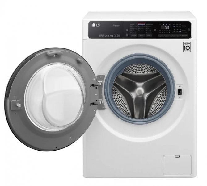 LG F-2H5HS6W с функцией пара