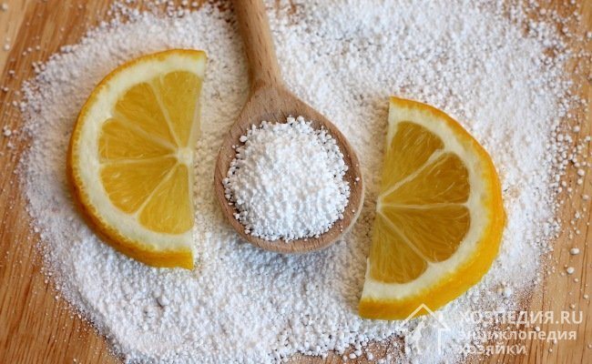 Лимонная кислота - популярное чистящее средство