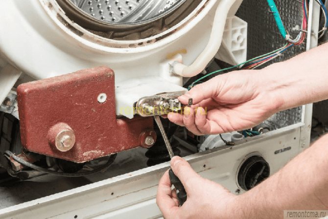 Удаление нагревательного элемента