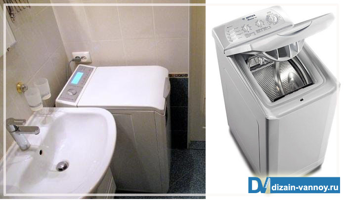 установить стиральную машину в ванной