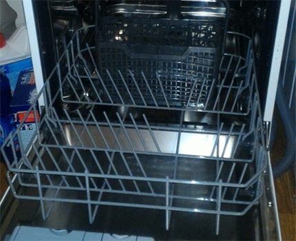 Съемная нижняя корзина