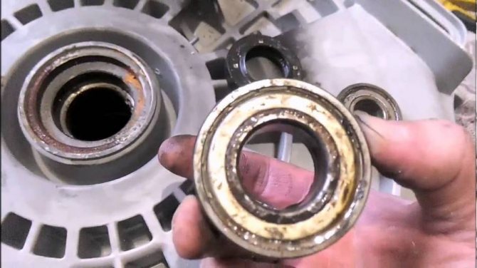 Замена подшипника